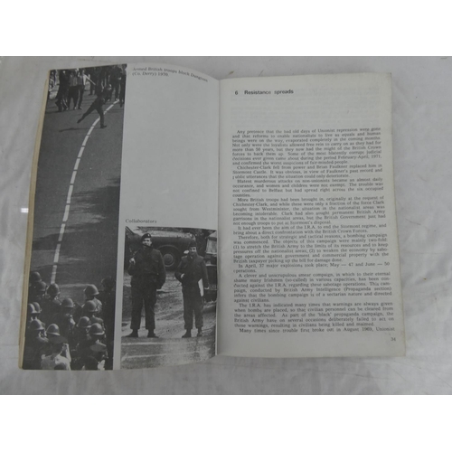 93 - A rare book, 'Freedom Struggle', by the Provisional IRA, including a Court Exhibit Label for this bo... 