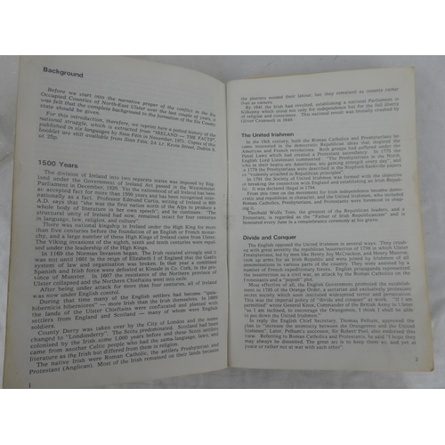 93 - A rare book, 'Freedom Struggle', by the Provisional IRA, including a Court Exhibit Label for this bo... 