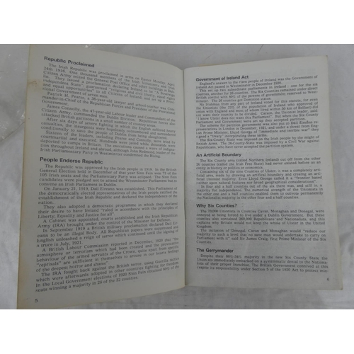 93 - A rare book, 'Freedom Struggle', by the Provisional IRA, including a Court Exhibit Label for this bo... 