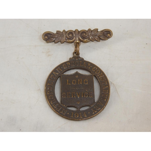 175 - An antique 'Metropolitan Special Constabulary 1914' medal.