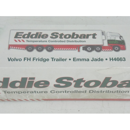 190 - A new unopened Eddie Stobart Volvo FH Fridge Trailer - Emma Jade - H4663.