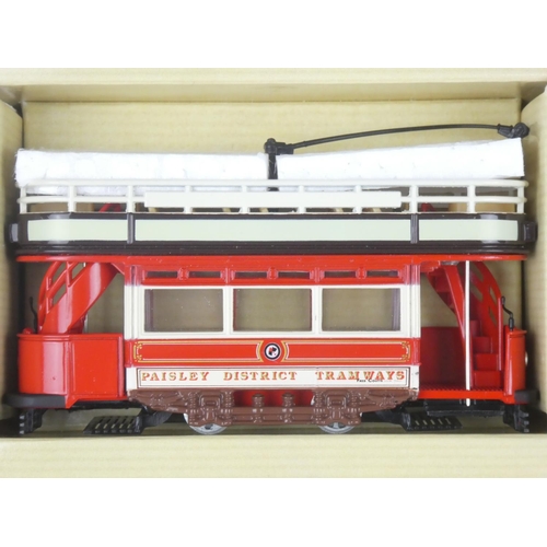 196 - A boxed Corgi 97266 Double Deck Tram 'Paisley'.