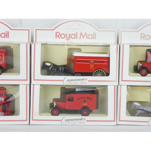 199 - Six boxed Days Gone Royal Mail Commemorative collection vehicles.