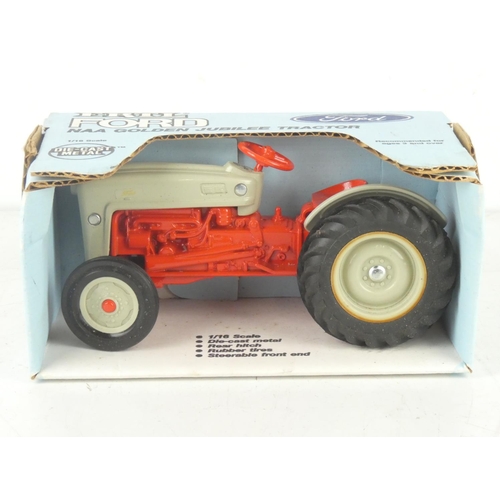 200 - A ERTL Ford NAA Golden Jubilee Tractor in presentation box.