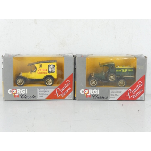 216 - Two boxed Corgi Limited Edition Ford Model T and Ford Van.