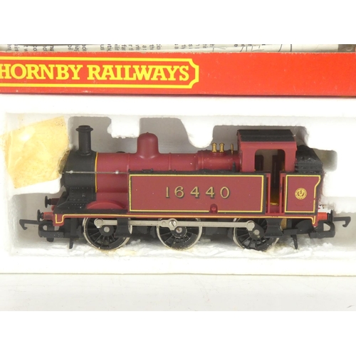 242 - Two boxed Hornby Railways R,874 BR 0-4-0 Diesel Class 06 Blue and R052  L.M.S. 0-6-0T Jinty Loco.