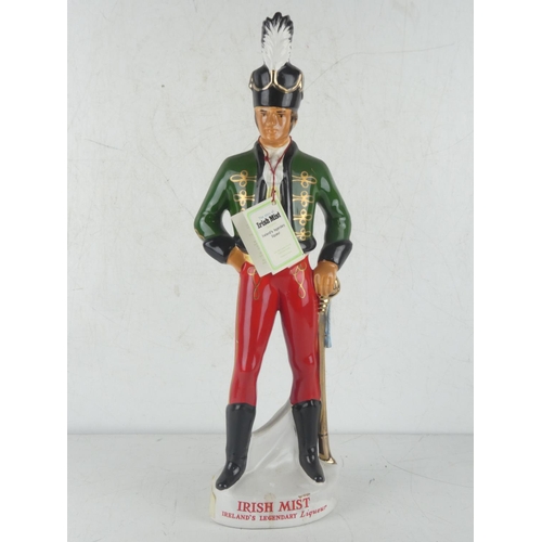 252 - An 'Irish Mist - Ireland's Legendary Liqueur' porcelain decanter, measuring 50cm, with original labe... 