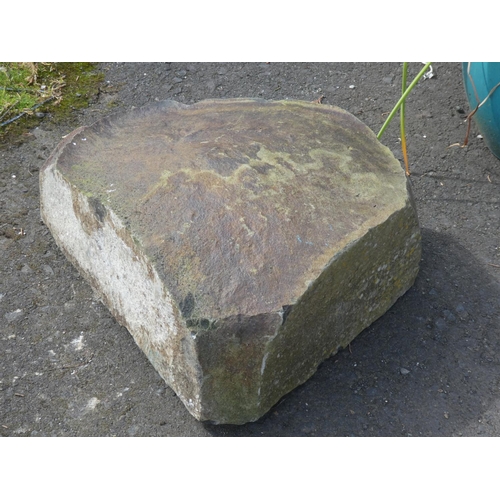 628 - A Causeway stone, measuring approximately 16