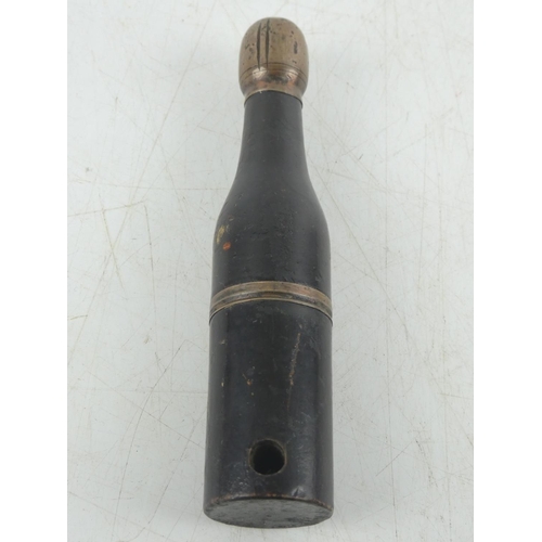 13 - A rare vintage pipe in the style of a champagne bottle.