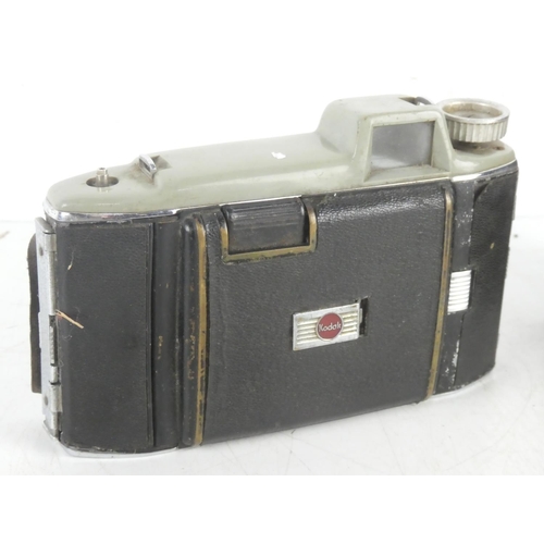 39 - A vintage Kodak Tourist camera and a Coronet 020 box camera.