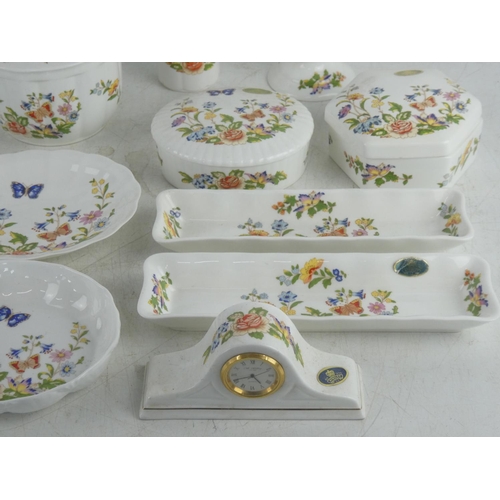 70 - A large collection of Aynsley china.