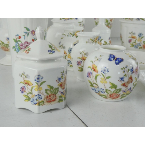 70 - A large collection of Aynsley china.