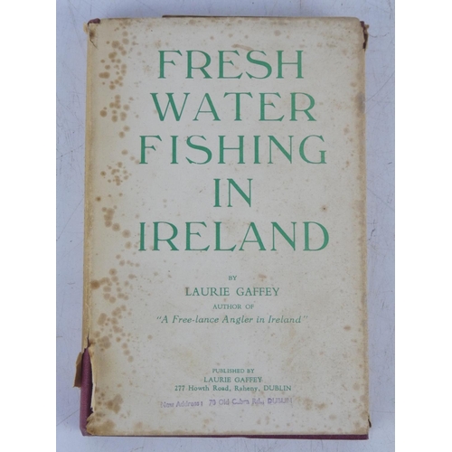 122 - A vintage book 'Fresh Water Fishing in Ireland' by Laurie Gaffey.