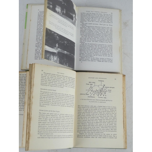 124 - Two vintage books 'Sea-Trout Fishing' by Hugh Falkus and 'The Trout' by W E Frost & M E Brown.