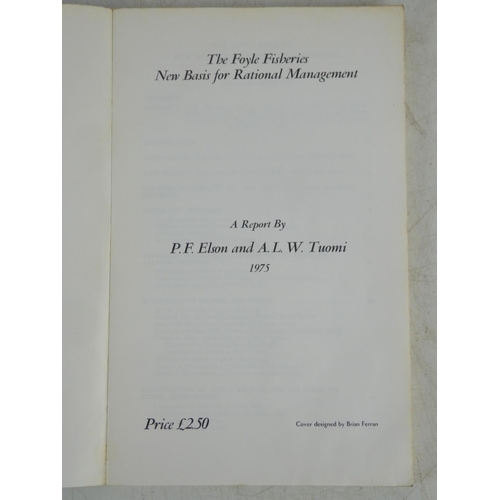 125 - A vintage book 'The Foyle Fisheries - New Basis for Rational Management' by P F Elson and A L W Tuon... 