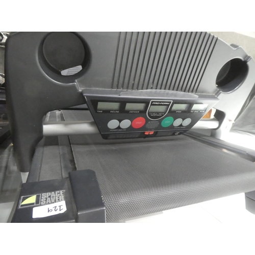 129 - A Pro-Form 360P Pulse Monitor treadmill