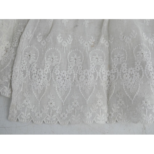 135 - A stunning antique Babies hand embroidered coat.