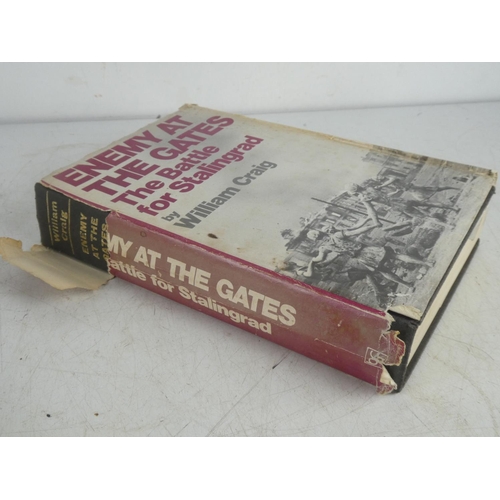 177 - A vintage book 'Enemy at the Gates - The Battle for Stalingrad' by William Craig.