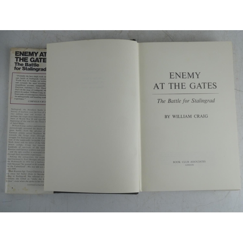 177 - A vintage book 'Enemy at the Gates - The Battle for Stalingrad' by William Craig.