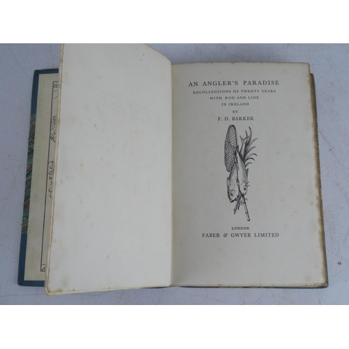 182 - A vintage book 'An Angler's Paradise - Recollections of Twenty Years with Rod and Line in Ireland' b... 