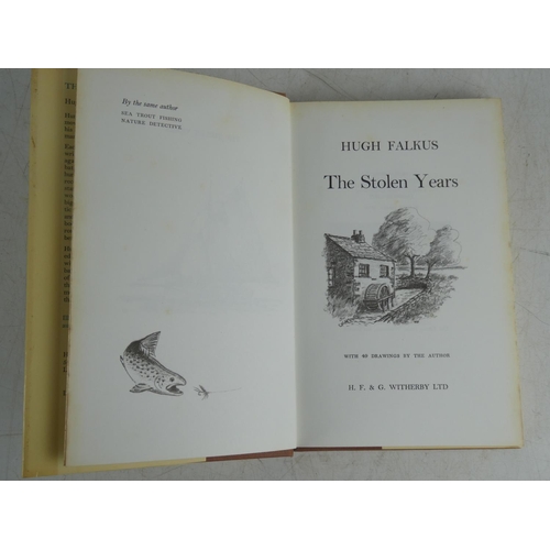 187 - 'Hugh Falkus - The Stolen Years' with 40 drawings by the author.