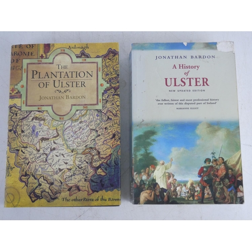 200 - Two Irish books by Jonathan Bardon  'The Plantation of Ulster' and 'A History of Ulster'.