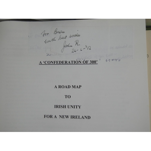 203 - Six Irish history books - 'A Confederation of 300 - a road map to Irish Unity for a new Ireland' by ... 