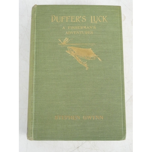 206 - A vintage book 'Duffer's Luck' by Stephen Gwynn.