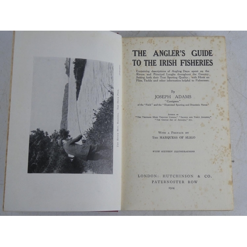 207 - A vintage book 'The Angler's Guide to the Irish Fisheries' by Joseph Adams.