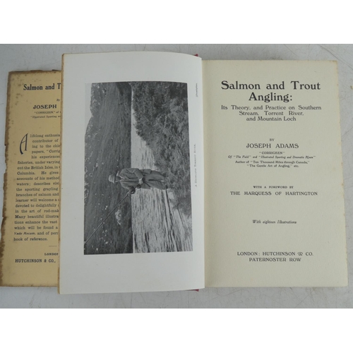 209 - 'Salmon and Trout Angling' book by Joseph Adams.