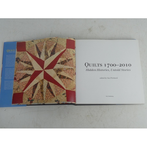 214 - An interesting book 'Quilts 1700 - 2010 - Hidden Histories, Untold Stories' by Sue Prichard.