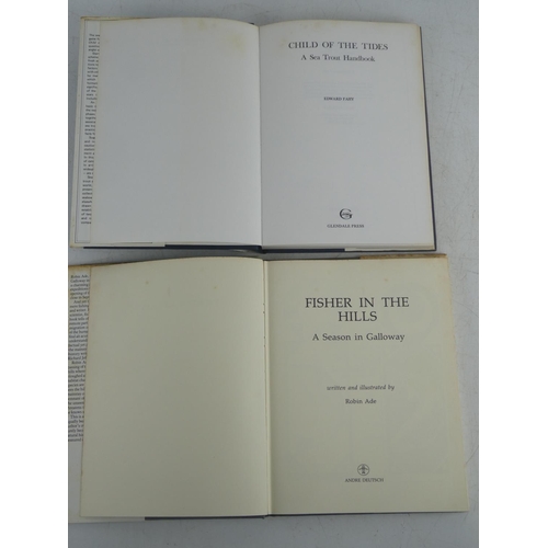 215 - 'Fisher in the Hills - a Season in Galloway' book by Robin Ade and 'Child of the Tides - a Sea Trout... 