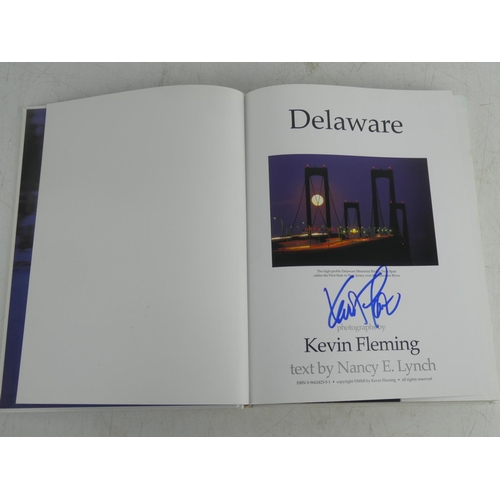 243 - An autographed book by Kevin Fleming 'Delaware'.