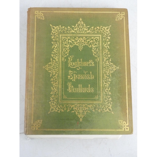 246 - A vintage book 'Ancient Spanish Ballards' by J G Lockhart.