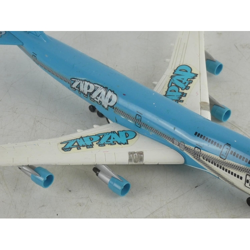 288 - A vintage 1972 Majorette ZipZap plane.