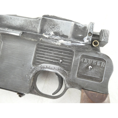 347 - A reproduction German Mauser Pistol (a/f).