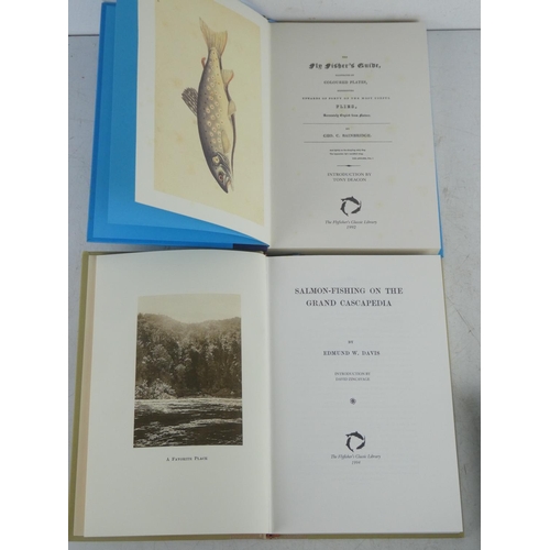 354 - Two boxed books 'The Fly Fisher's Guide - Bainbridge' and 'Salmon Fishing on the Grand Cascapedia - ... 