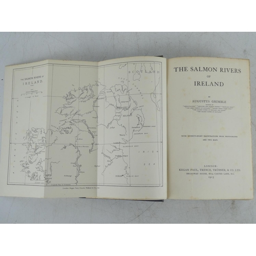 369 - A vintage book 'The Salmon Rivers of Ireland' by Augustus Grimble.