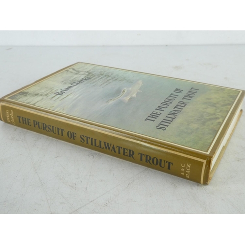 371 - A vintage book 'The Pursuit of Stillwater Trout' by Brian Clarke.