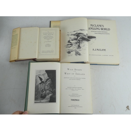 380 - 'The Fisherman's Vade Mecum' book by G W Maunsell, 'Wild Sports of the West of Ireland' by W H Maxwe... 