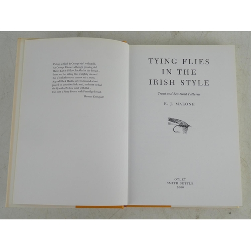 391 - 'Tying Flies in the Irish Style' book by E J Malone.