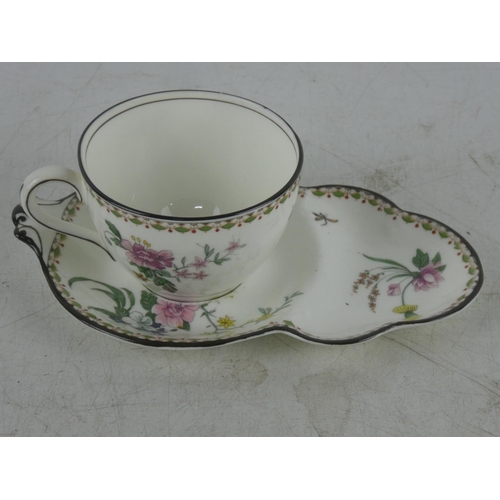 534 - An early Anysley cup and saucer.