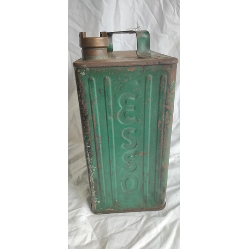 461 - An antique ESSO petrol can.