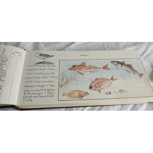 479 - A boxed book 'Muriel Foster's Fishing Diary' by Michael Joseph.