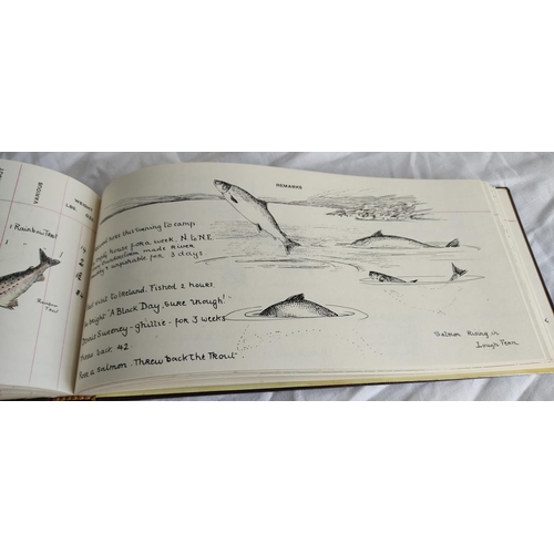 479 - A boxed book 'Muriel Foster's Fishing Diary' by Michael Joseph.