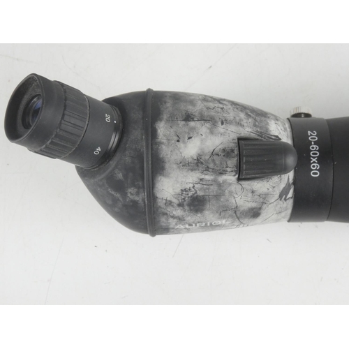 10 - A Auriol 20-60x60 Spotting Scope Telescope and carry case.