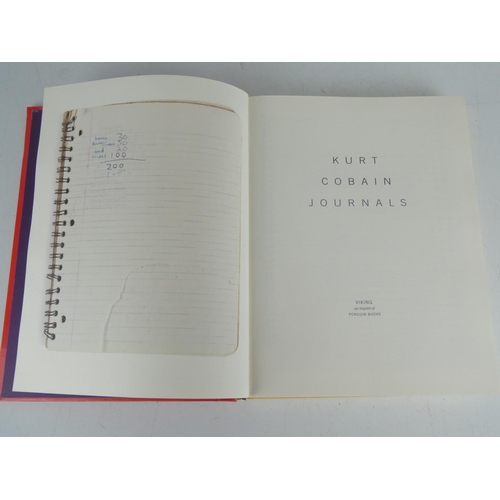 43 - An interesting book, 'Kurt Cobain Journals'.