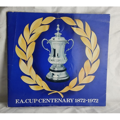 51 - A complete set of Esso FA Cup Centenary 1872 - 1972 medals in album