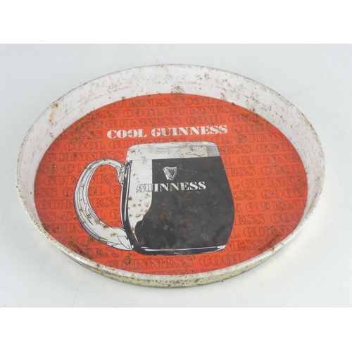 200 - A vintage 'Cool Guinness' pub tray.