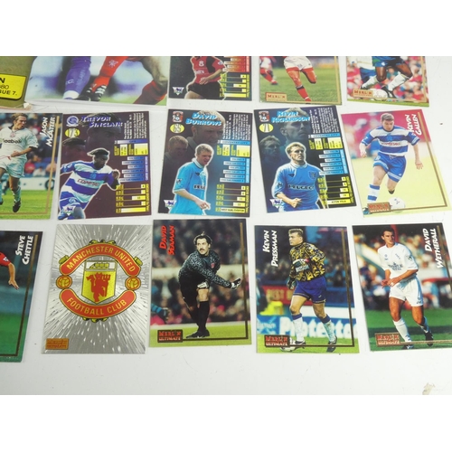 205 - A United Review football programme 'Manchester United v Ipswich Town' , a lot of assorted football c... 